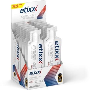 ETIXX NUTRITIONAL ENERGY GEL COLA SPORTVOEDING 12 stuks