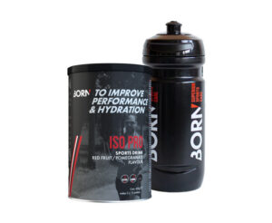 BORN RED FRUIT ISO PRO SPORTDRANK 400 gram + GRATIS 500ML BIDON