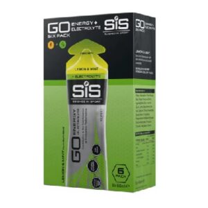 sis electrolyte 6 SUPER STUNT SIS GO ENERGY+ ELECTROLYTE GEL LEMON & MINT 6 PACK