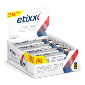 ETIXX ENERGY SPORT BAR NOUGAT - 12 stuks