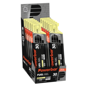Black-Line-Fuel-Gel-Lemon-+-Caffeine-Sportvoedingswinkel POWERBAR BLACK LINE FUEL 30gr GEL+ CAFEINE 12 STUKS