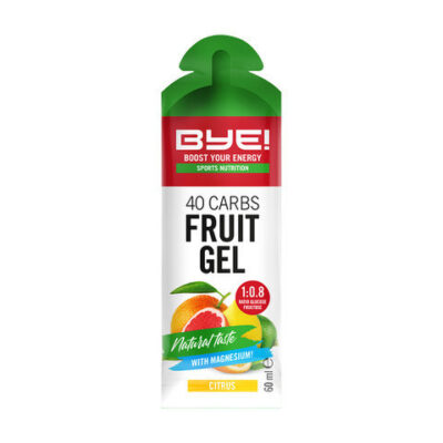 BYE 40 CARBS FRUIT GEL CITRUS
