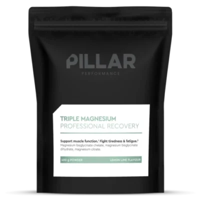 PILLAR Triple Magnesium LEMON LIME Value Pack 400g + GRATIS SHAKER