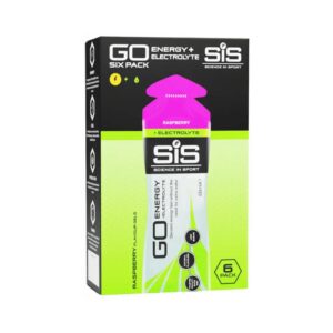 SUPER STUNT SIS GO ENERGY+ ELECTROLYTE GEL FRAMBOOS 6 PACK